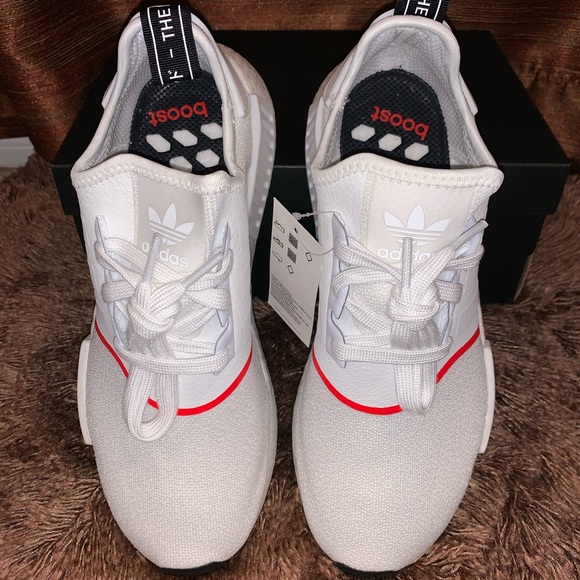 ADIDAS MEN NMD_R1 RUNNING SHOES - Picture 4 of 8